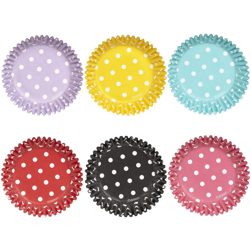 Wilton Baking Cups - Polka Dots 300 Pack image number 2